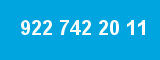 922 742 20 11